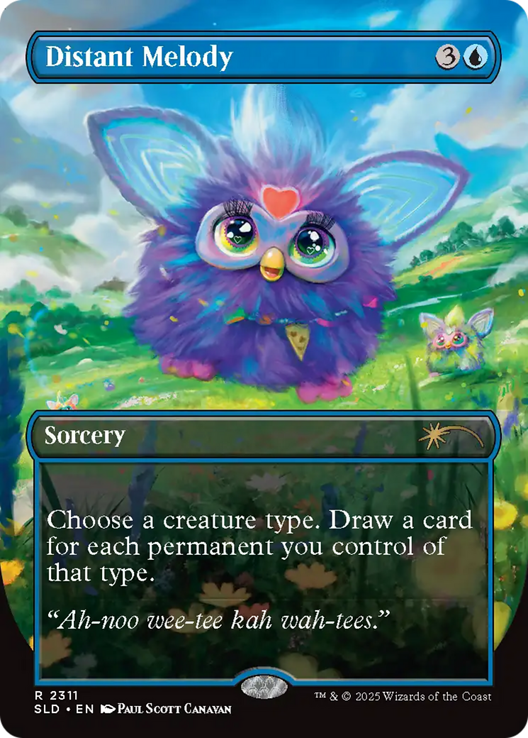 Distant Melody - Borderless - Full Art [SLD-2311]