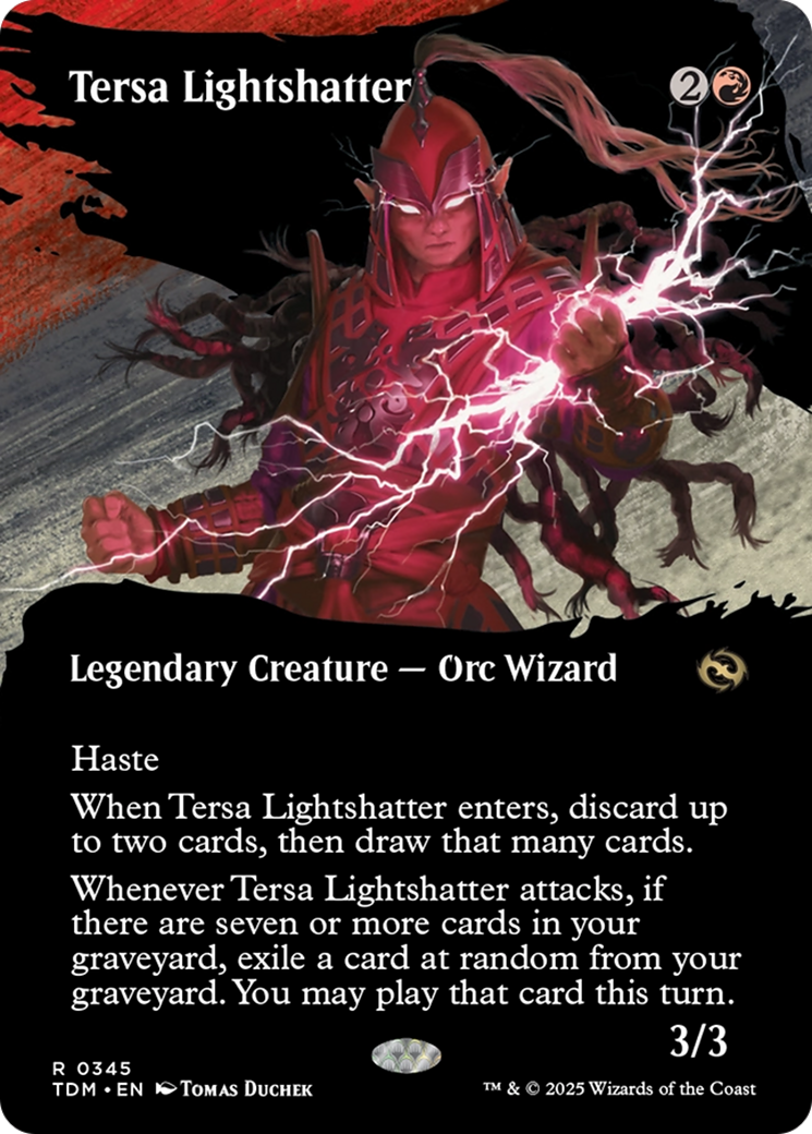 Tersa Lightshatter - Borderless - Showcase - Full Art [TDM-345]