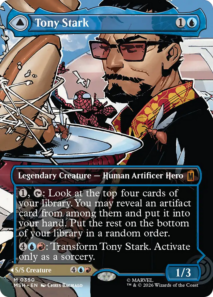 Tony Stark // The Invincible Iron Man - Borderless [MSH-350]