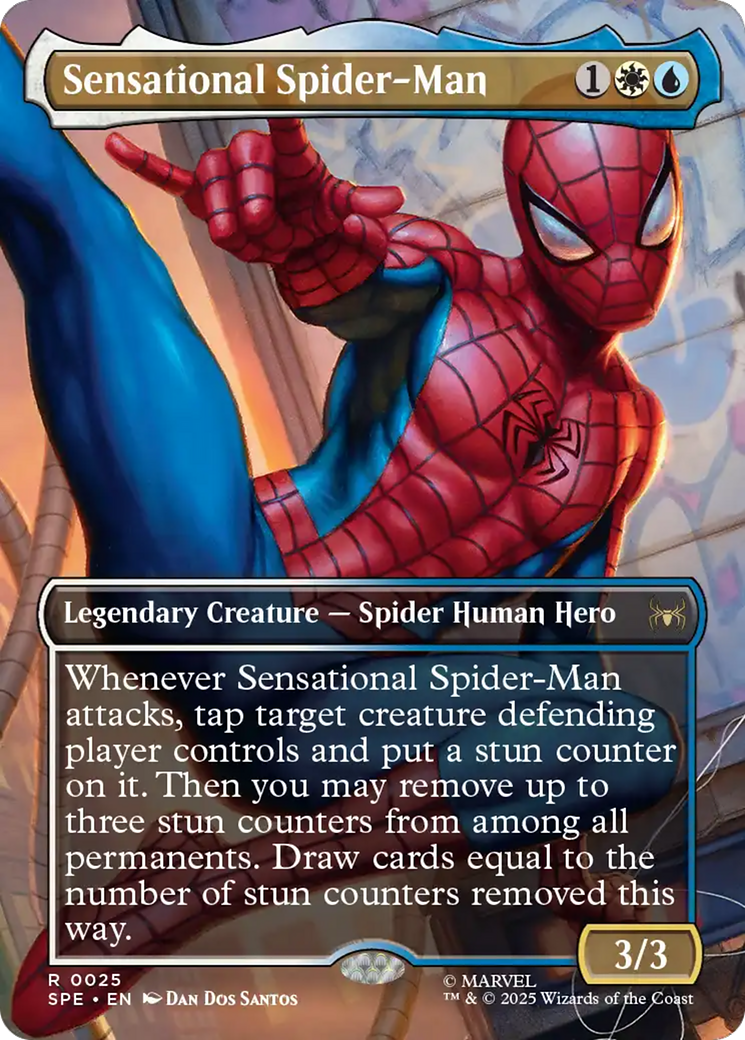 Sensational Spider-Man - Borderless - Full Art [SPE-25]