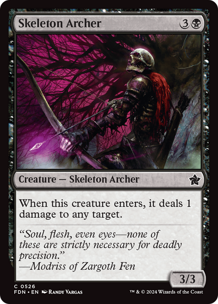 Skeleton Archer [FDN-526]