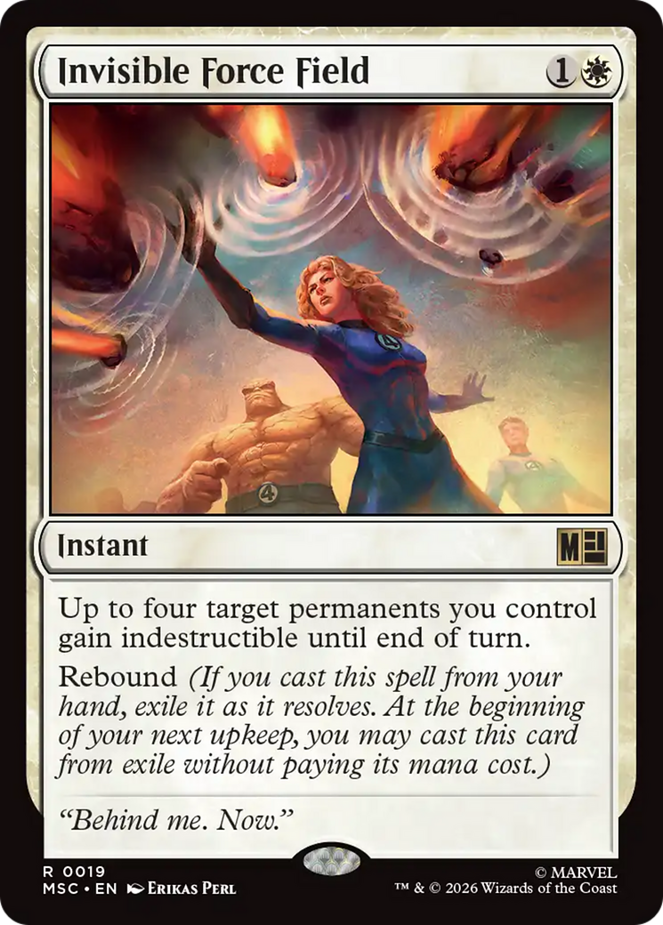 Invisible Force Field [MSC-19]