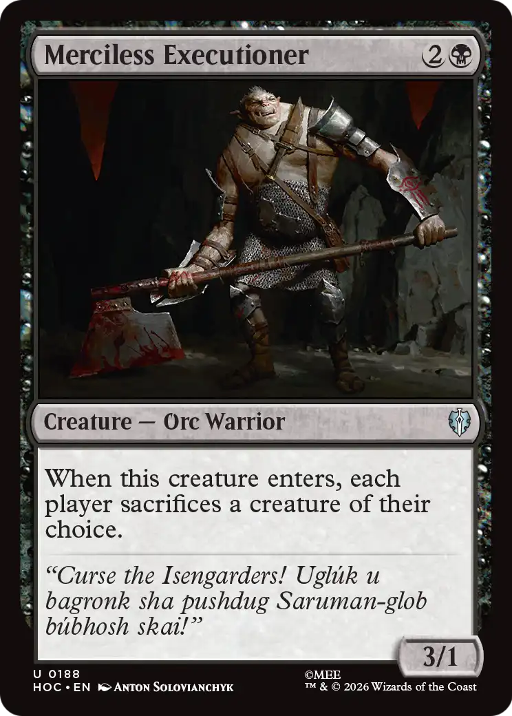 Merciless Executioner [HOC-188]