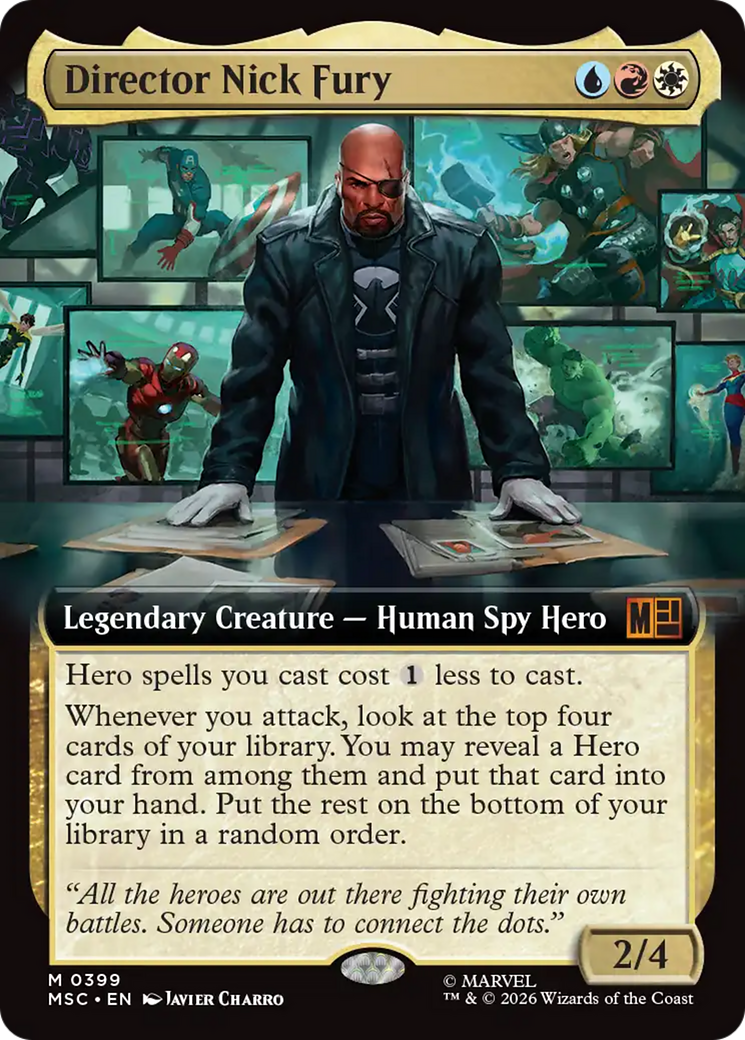 Director Nick Fury - Extended Art [MSC-399]