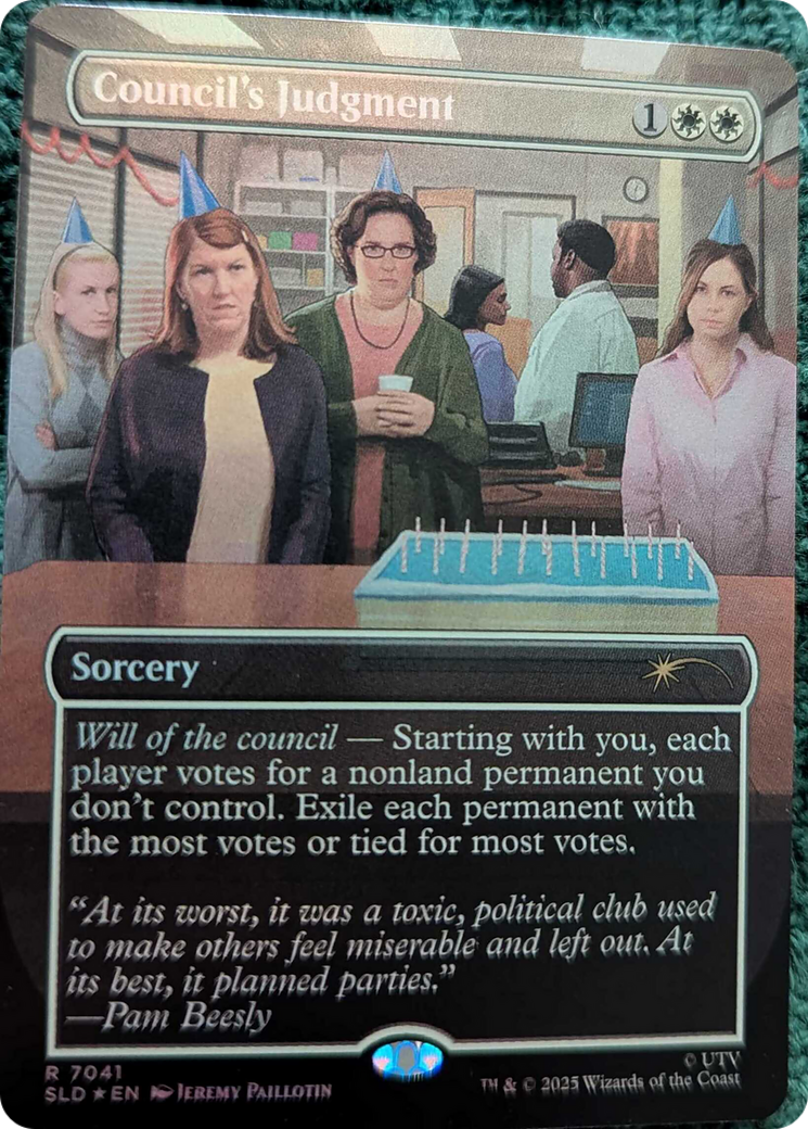 Council's Judgment - Borderless - Full Art [SLD-7041]