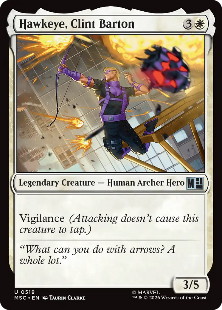 Hawkeye, Clint Barton [MSC-518]