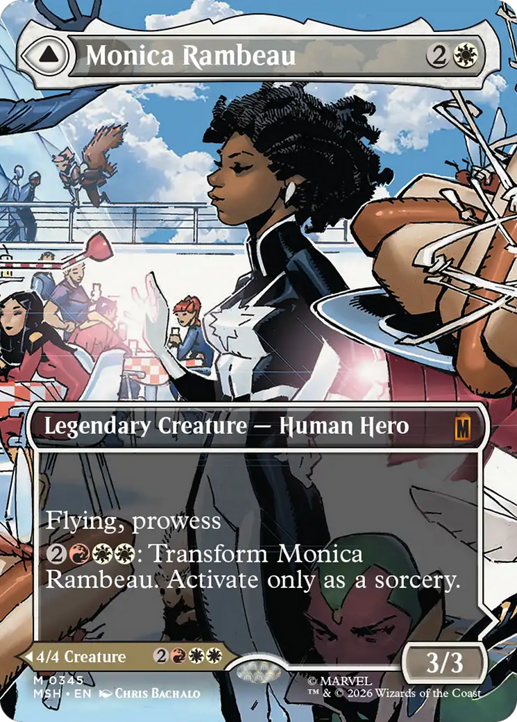 Monica Rambeau // Photon, Living Light - Borderless [MSH-345]