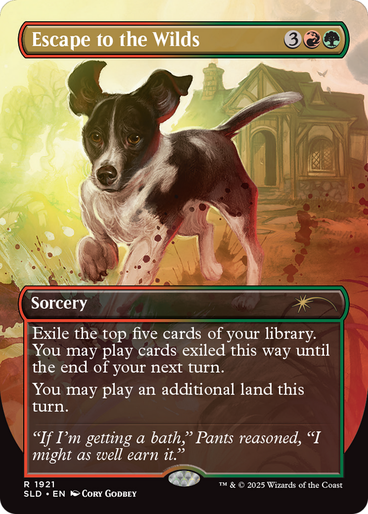 Escape to the Wilds - Borderless - Full Art [SLD-1921]