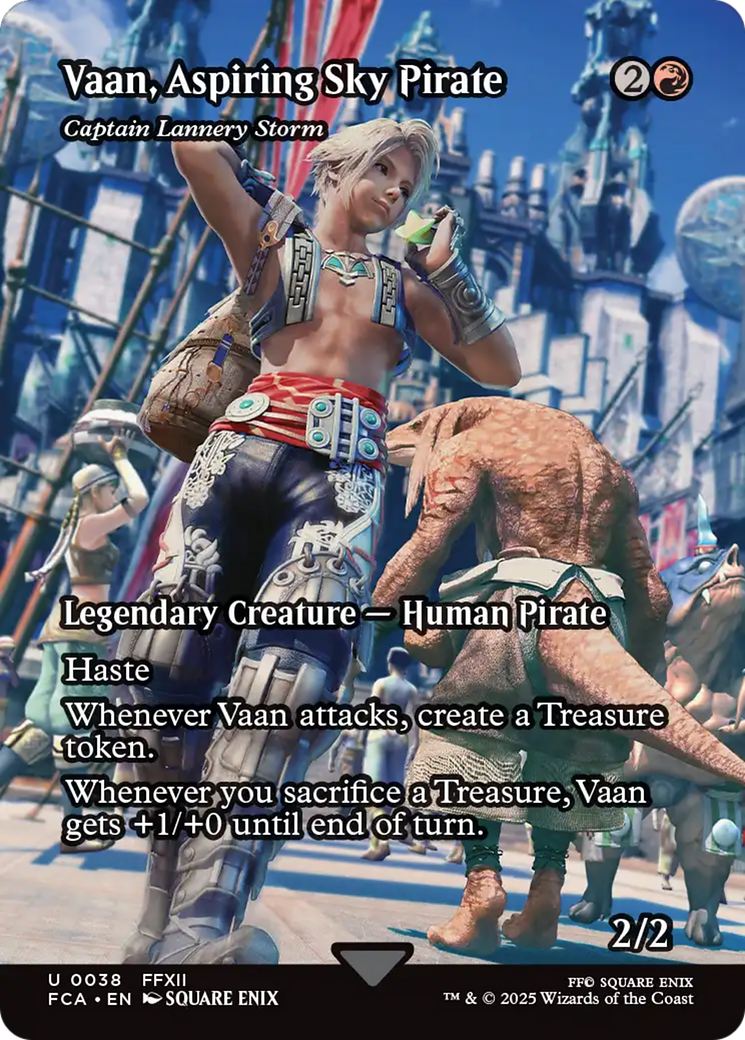 Captain Lannery Storm - Borderless - Full Art [FCA-38]
