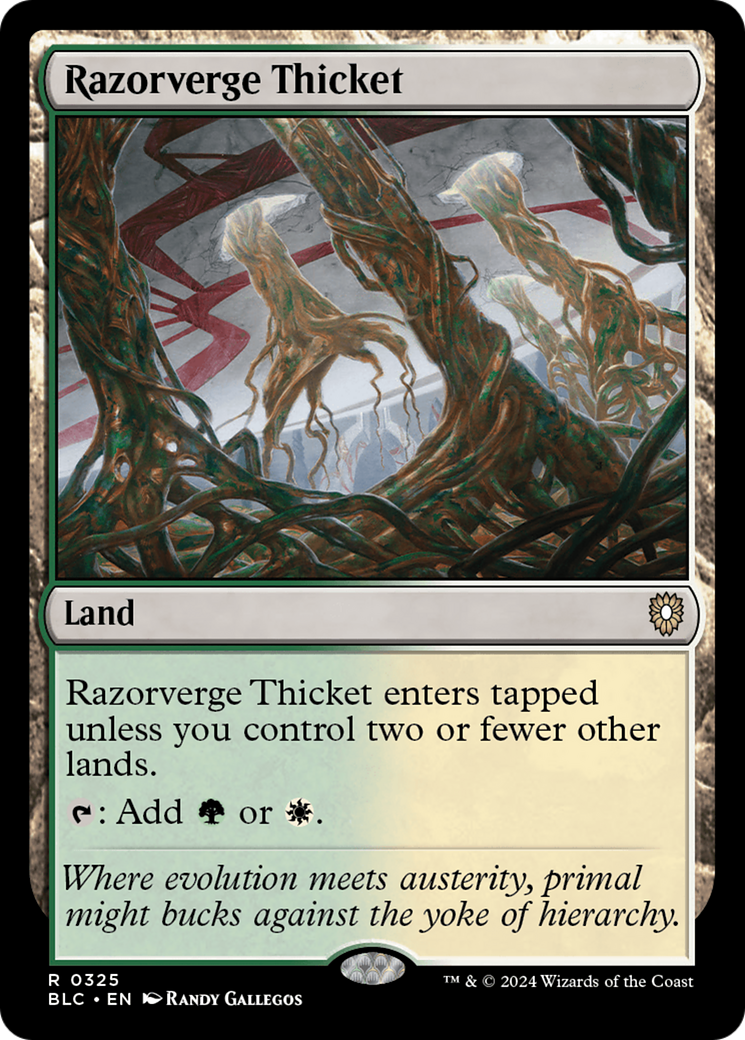 Razorverge Thicket [BLC-325]