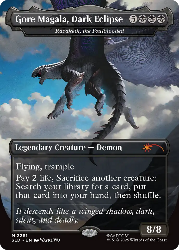 Razaketh, the Foulblooded - Borderless - Full Art [SLD-2251]