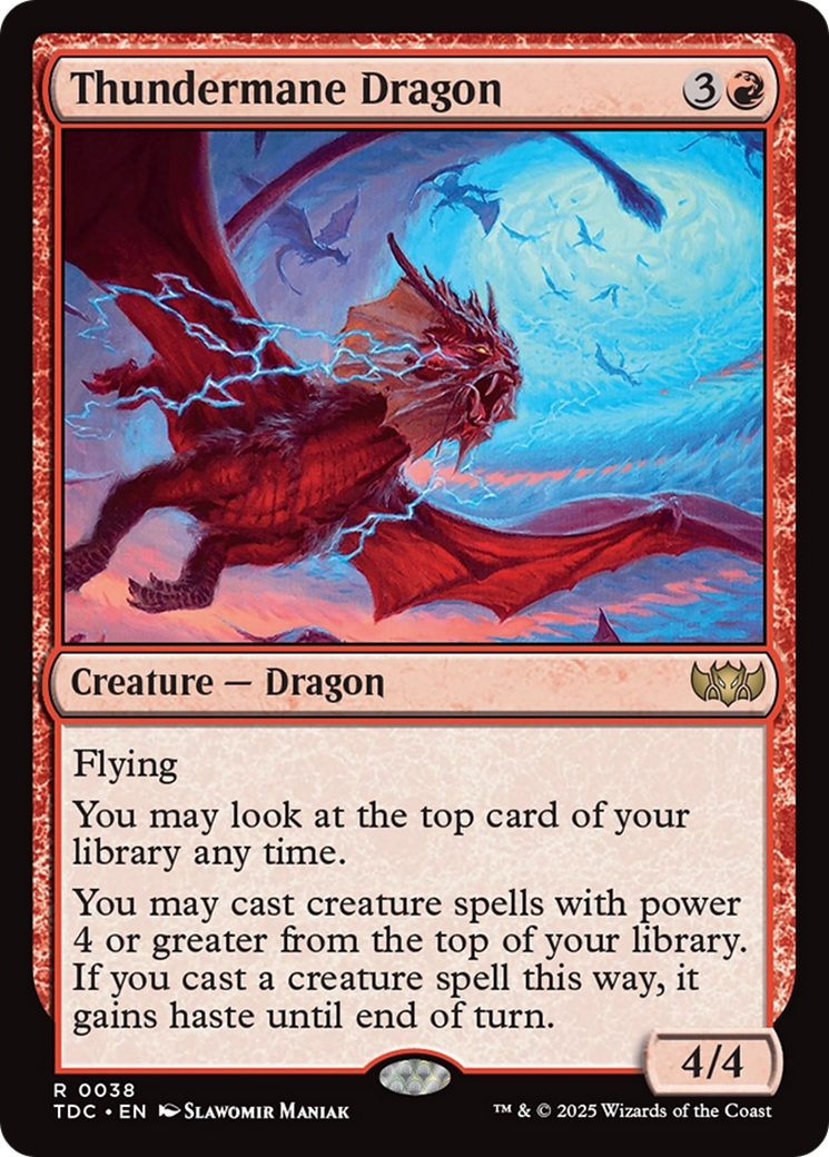 Thundermane Dragon [TDC-38]