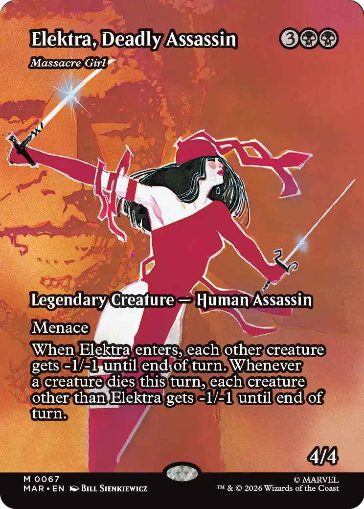 Massacre Girl - Borderless - Full Art [MAR-67]