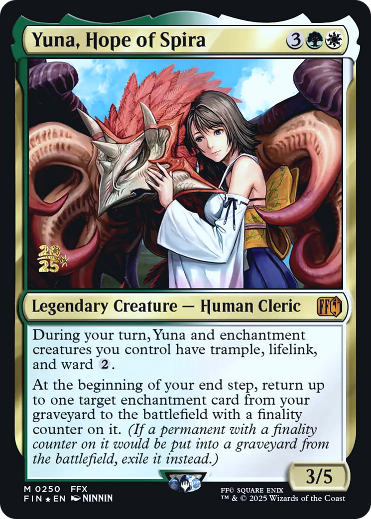 Yuna, Hope of Spira - Prerelease Promo [PFIN-250s]