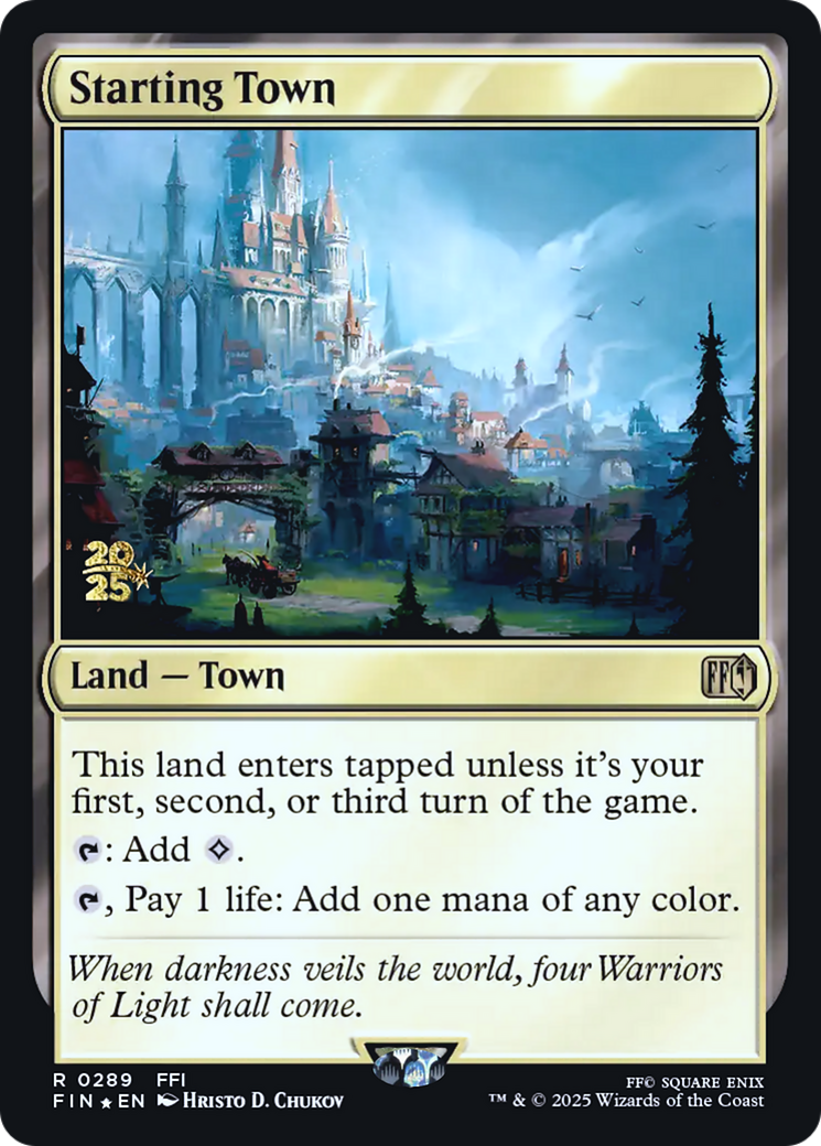 Starting Town - Prerelease Promo [PFIN-289s]