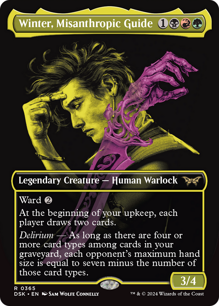 Winter, Misanthropic Guide - Borderless - Full Art [DSK-365]
