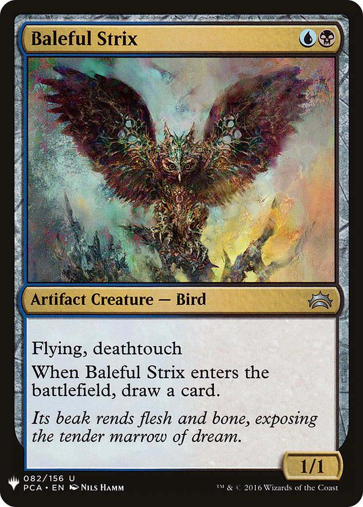 Baleful Strix [PLST-PCA-82]