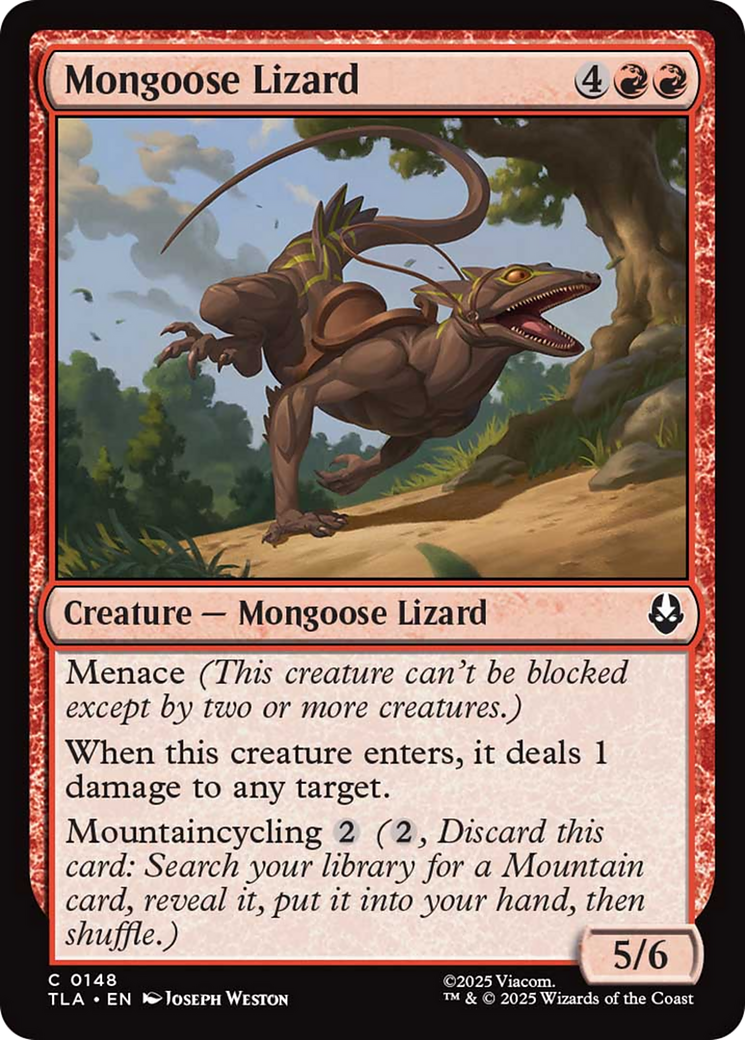 Mongoose Lizard [TLA-148]