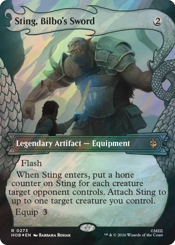 Sting, Bilbo's Sword [HOB-273]