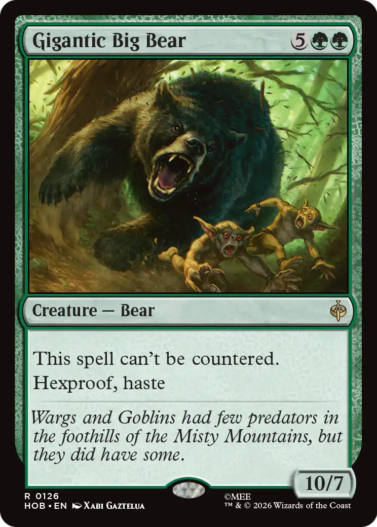 Gigantic Big Bear [HOB-126]