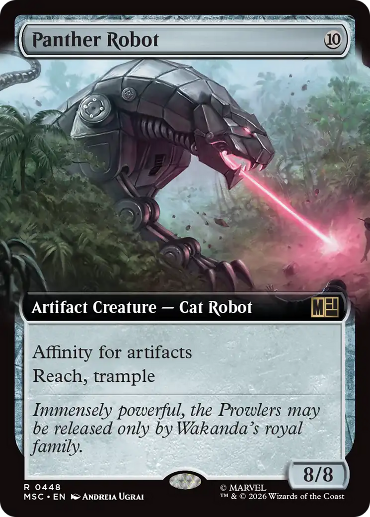 Panther Robot - Extended Art [MSC-448]