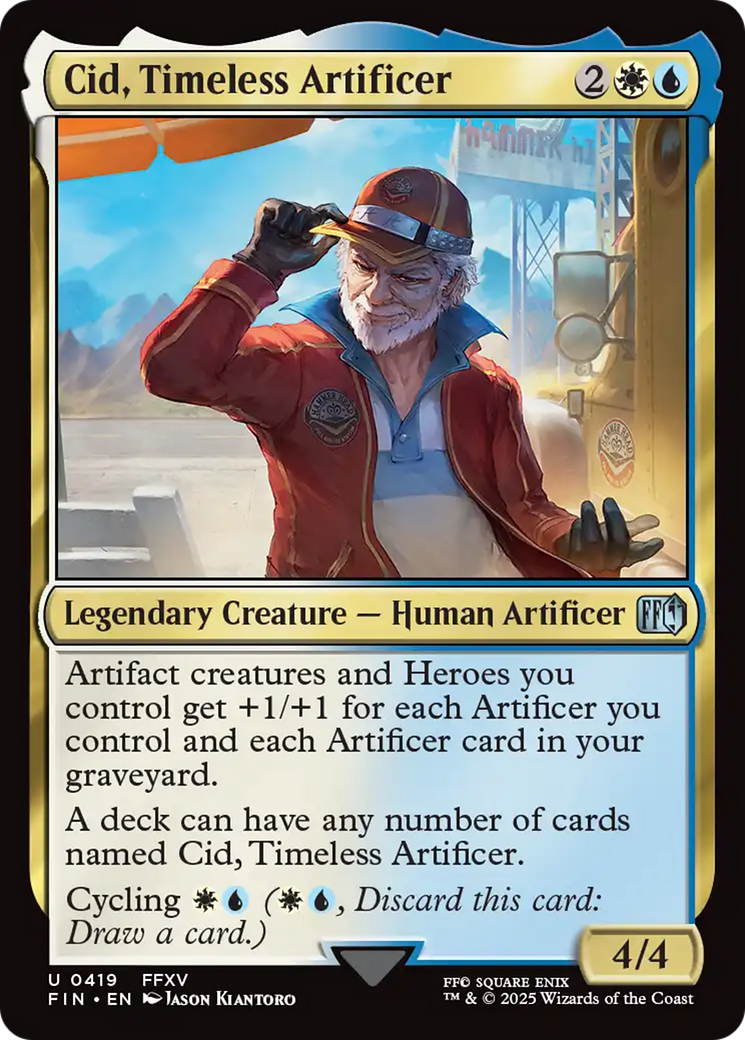 Cid, Timeless Artificer [FIN-419]