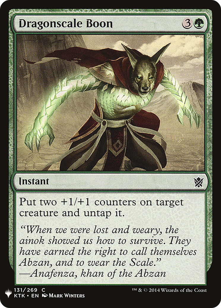 Dragonscale Boon [PLST-KTK-131]
