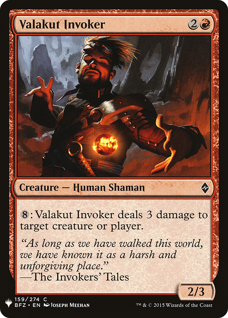 Valakut Invoker [PLST-BFZ-159]