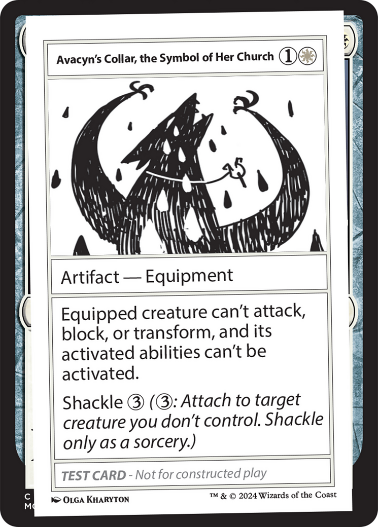 Avacyn's Collar, the Symbol of Her Church [MB2-509]