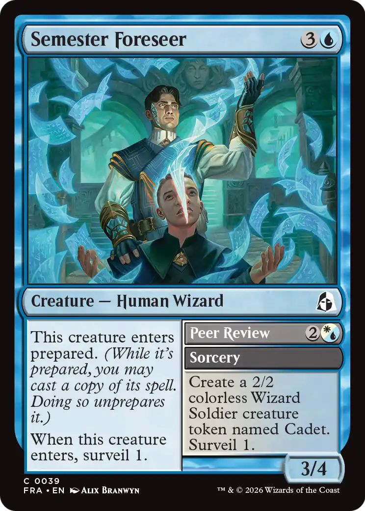 Semester Foreseer // Peer Review [FRA-39]