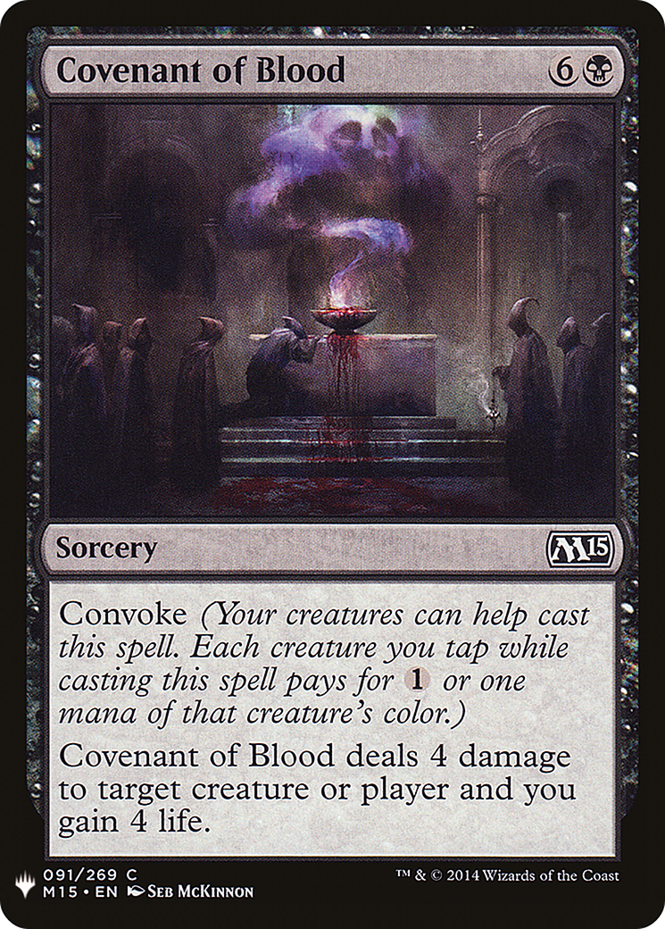 Covenant of Blood [PLST-M15-91]