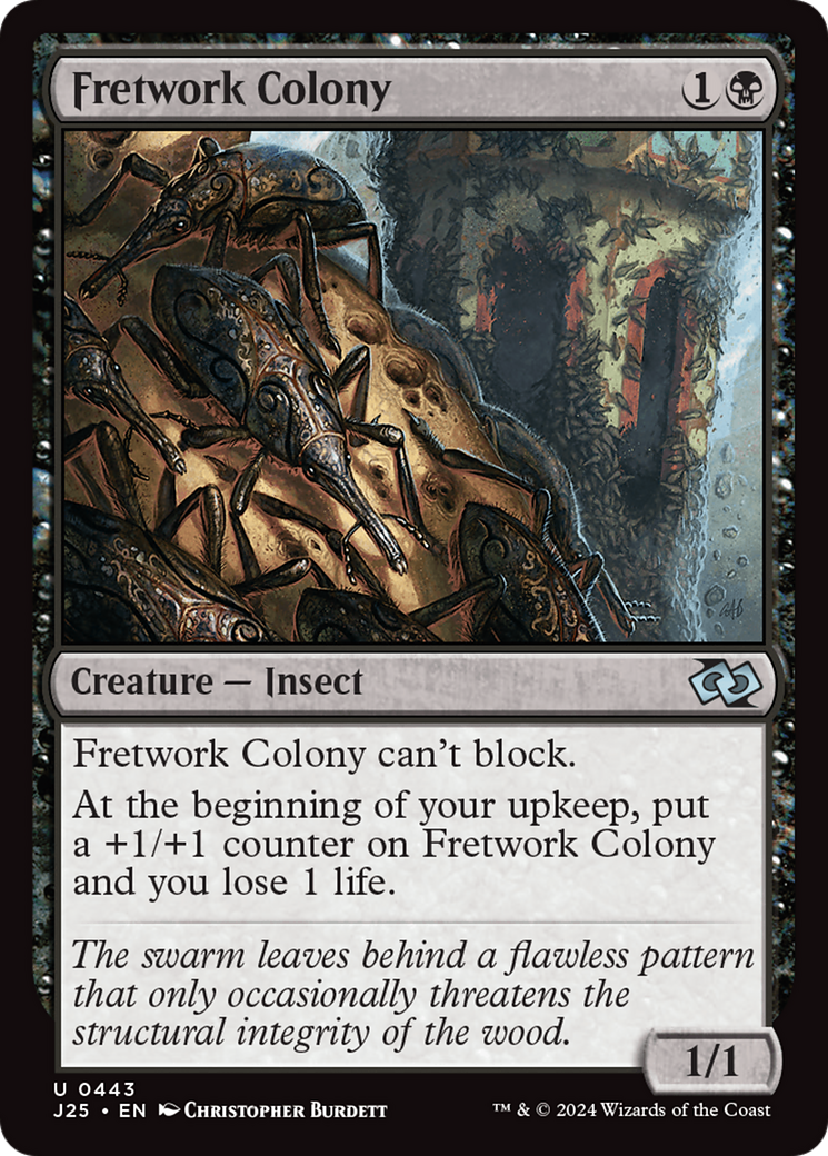 Fretwork Colony [J25-443]