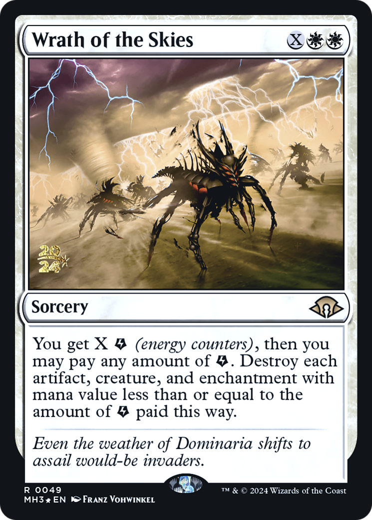 Wrath of the Skies - Prerelease Promo [PMH3-49s]