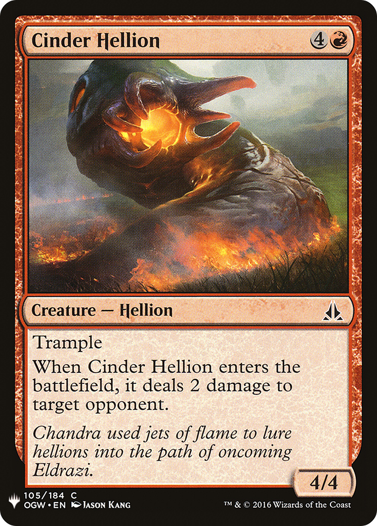 Cinder Hellion [PLST-OGW-105]