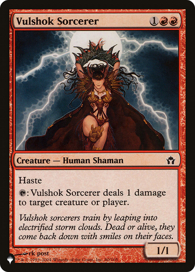 Vulshok Sorcerer [PLST-5DN-80]