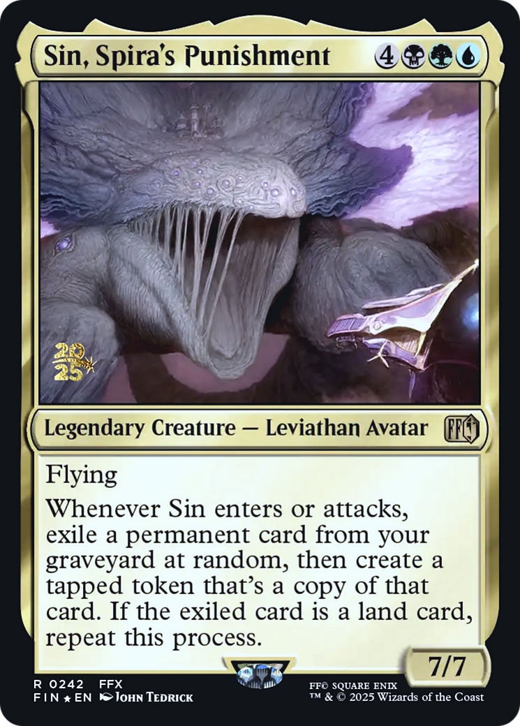 Sin, Spira's Punishment - Prerelease Promo [PFIN-242s]