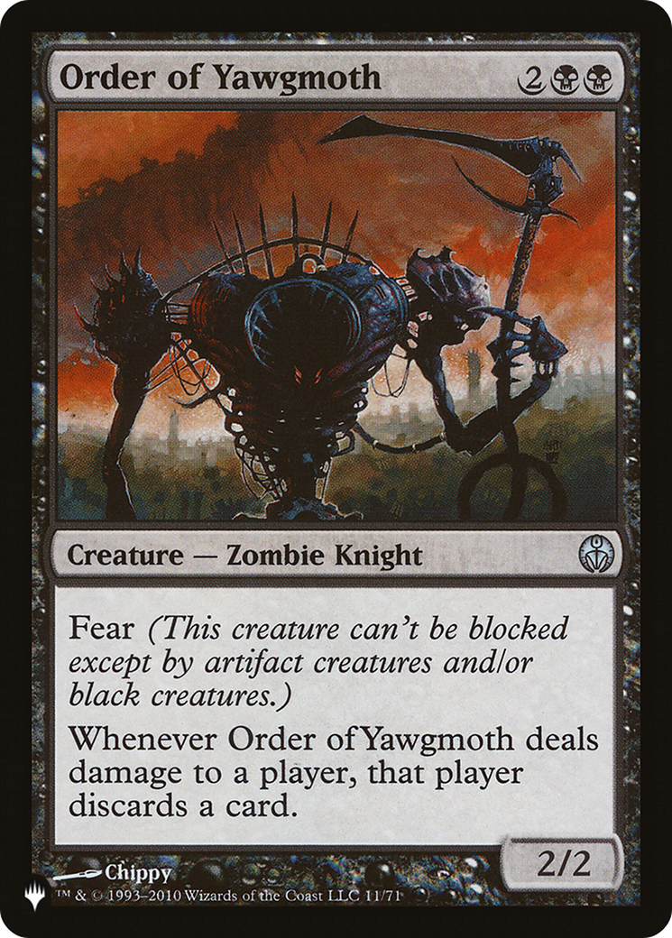 Order of Yawgmoth [PLST-DDE-11]