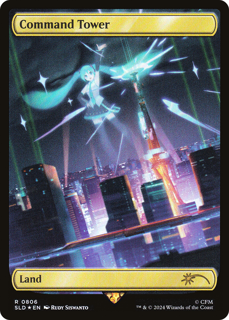 Command Tower - Borderless - Full Art [SLD-806]