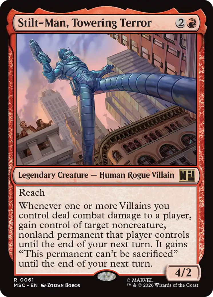Stilt-Man, Towering Terror [MSC-61]