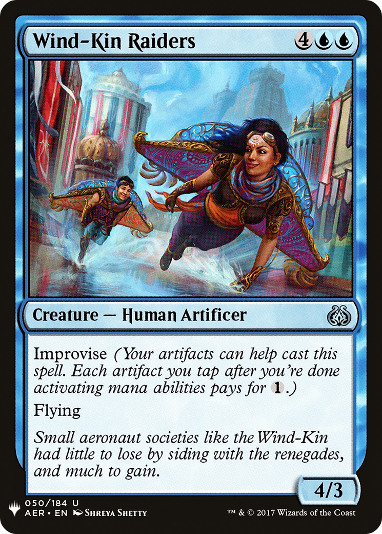 Wind-Kin Raiders [PLST-AER-50]