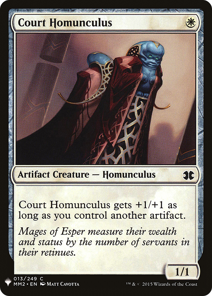 Court Homunculus [PLST-MM2-13]