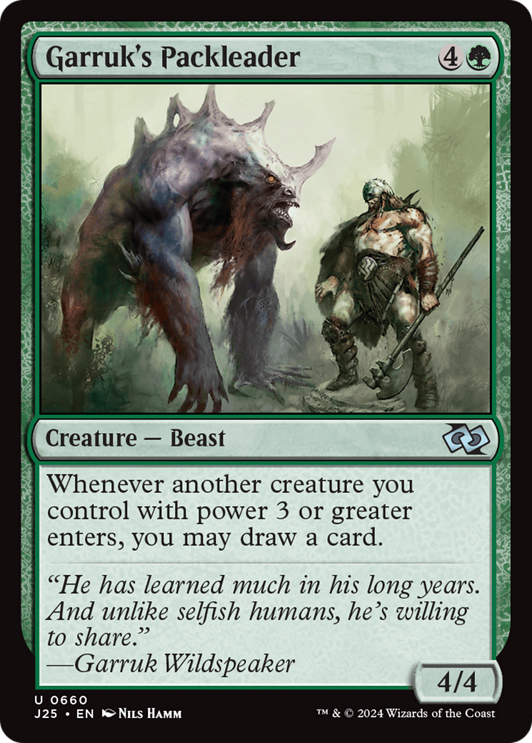 Garruk's Packleader [J25-660]