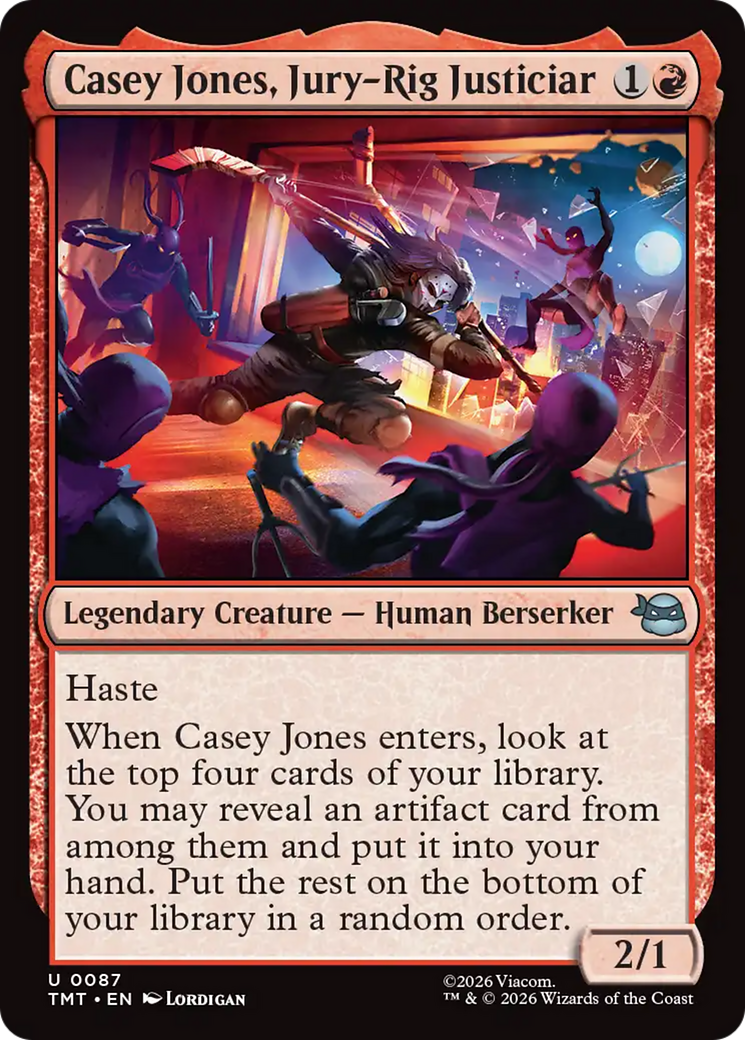 Casey Jones, Jury-Rig Justiciar [TMT-87]