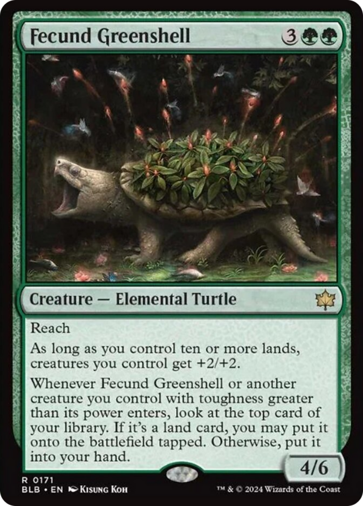 Fecund Greenshell [BLB-171]