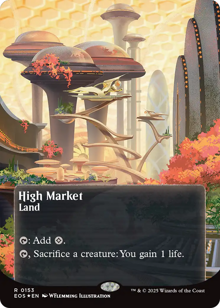 High Market - Borderless - Galaxy Foil - Full Art [EOS-153]