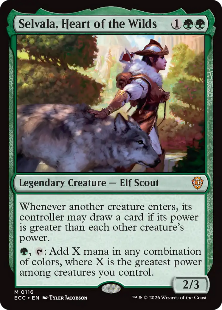 Selvala, Heart of the Wilds [ECC-116]