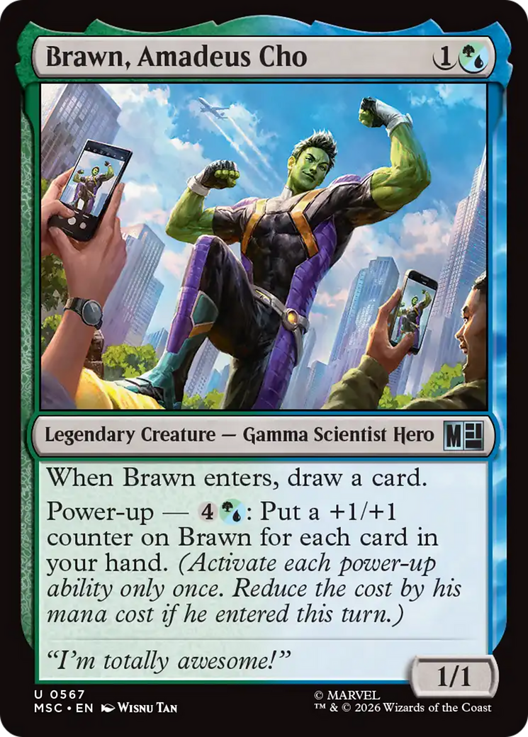Brawn, Amadeus Cho [MSC-567]