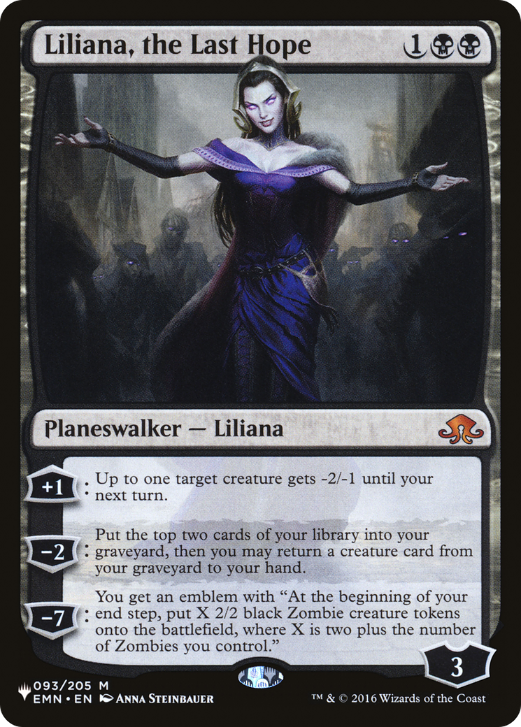 Liliana, the Last Hope [PLST-EMN-93]