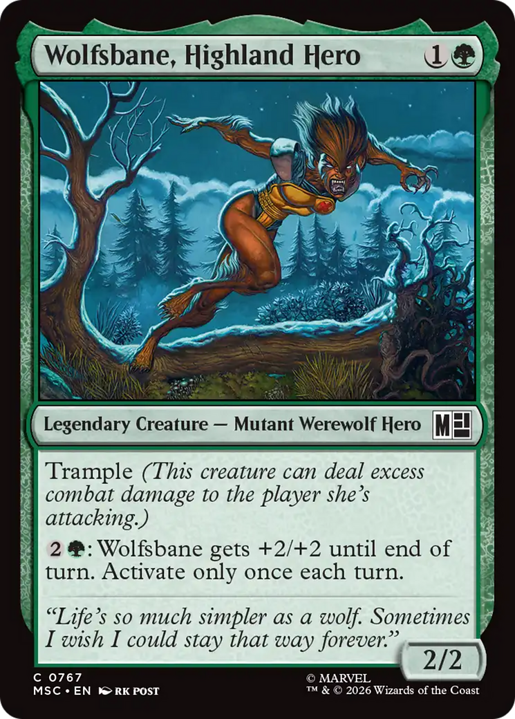 Wolfsbane, Highland Hero [MSC-767]