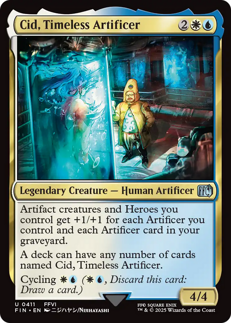 Cid, Timeless Artificer [FIN-411]
